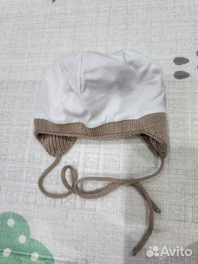 Шапка вязаная детская демисез