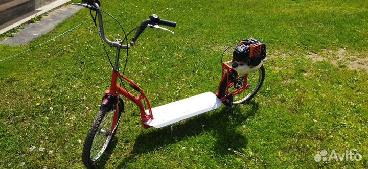 Самокат с мотором