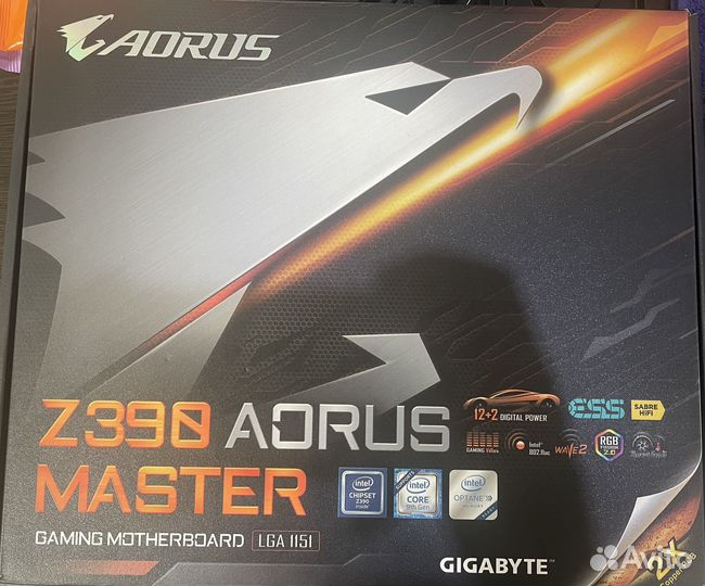 Gigabyte Z390 aorus master