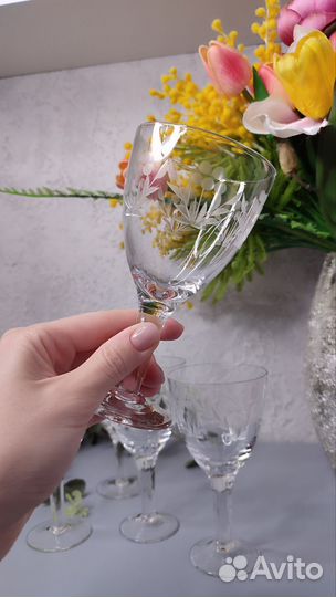 Фужеры хрустальные СССР