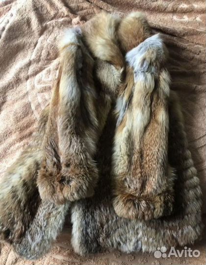 Шуба натуральная лиса old money 48/50