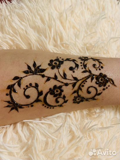 Мехенди Тренажер прописи/ хна для Мехенди