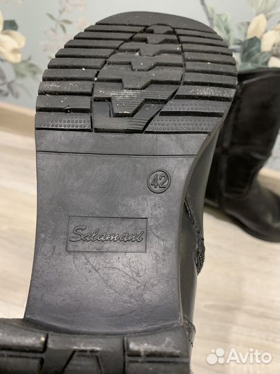 Сапоги демисезонные женские 42 размер