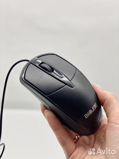 Мышь проводная новая biojee E100