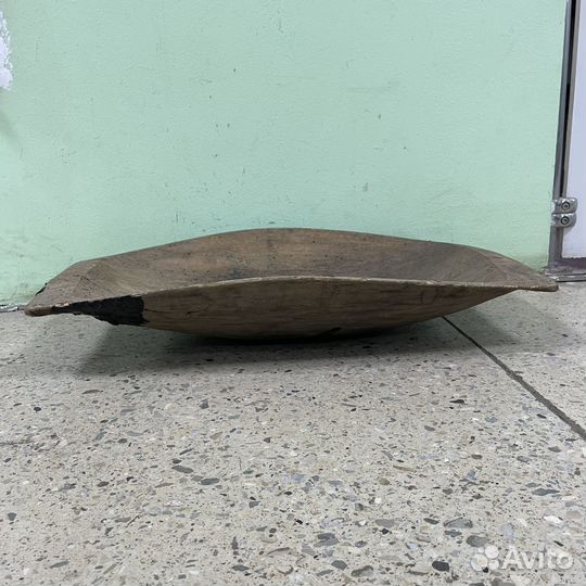 Корыто большое деревянное старинное ретро быт