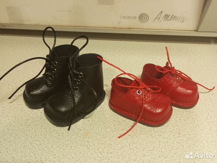 Кукольные ботиночки 2 пары