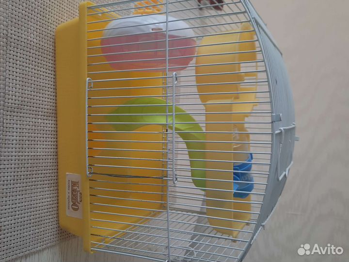 Клетка для хомяка и прогулочный шар