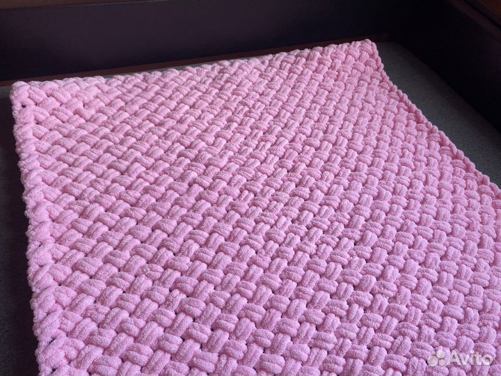 Плед детский плюшевый