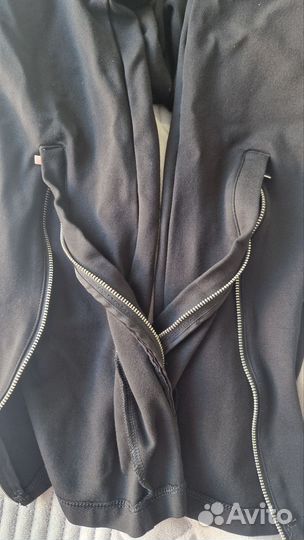 Брюки леггинсы с разрезами mango 44 m трикотажные