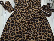 Платье леопардовое 50