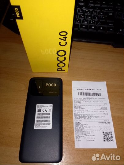 Poco С40 На гарантии