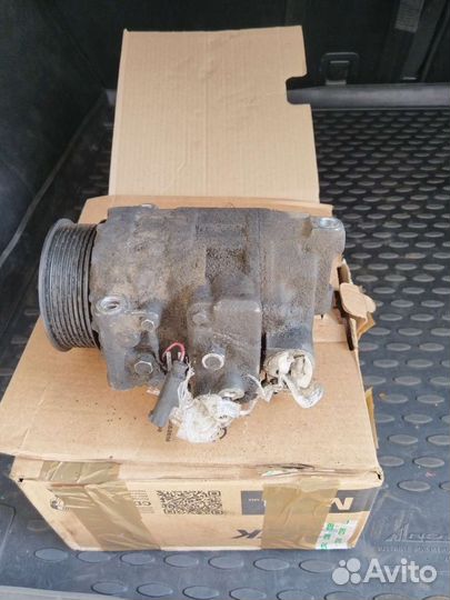 Компрессор кондиционера на Мерседес 164