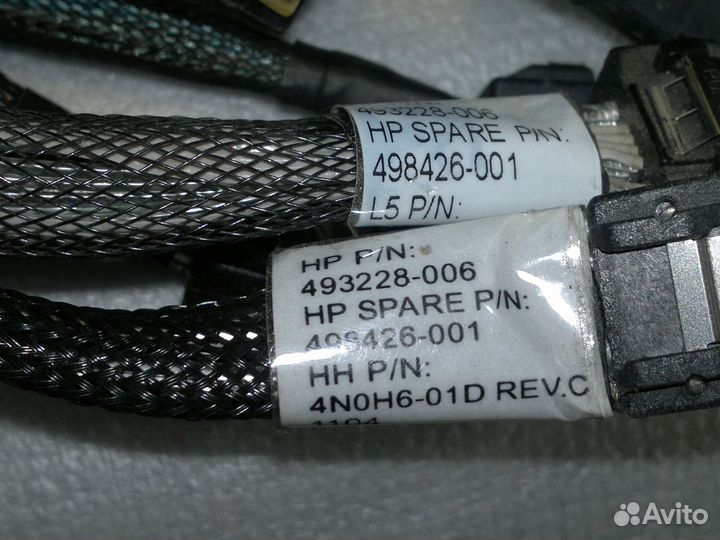 Кабель (Шлейф ) SFF-8087 - SFF-8087 30-100см