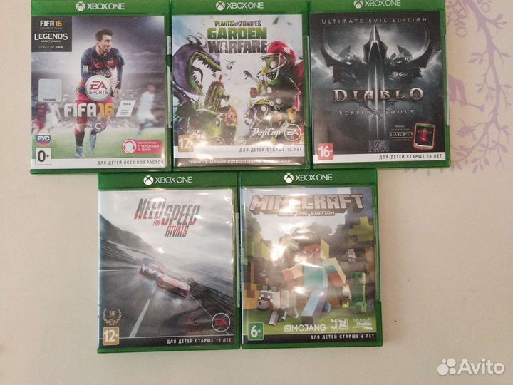 Игры на Xbox one цена в описании