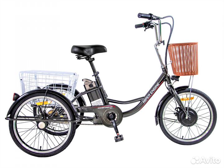 Электротрицикл Hiper Engine Tres F03 Graphite