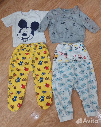 Вещи пакетом на мальчика 68