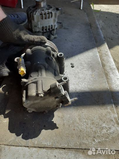 Компрессор кондиционера Citroen C3