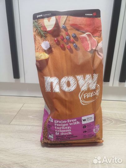 Корм Now fresh для кошек