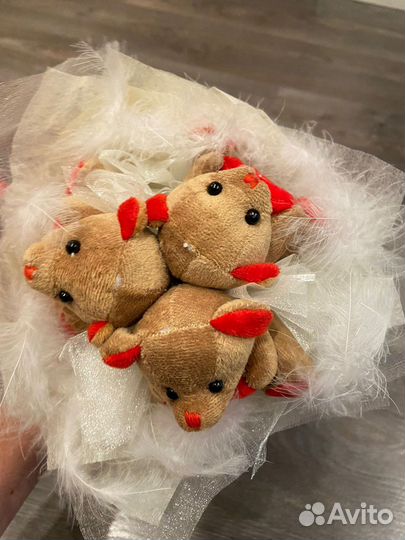 Букет из мишек