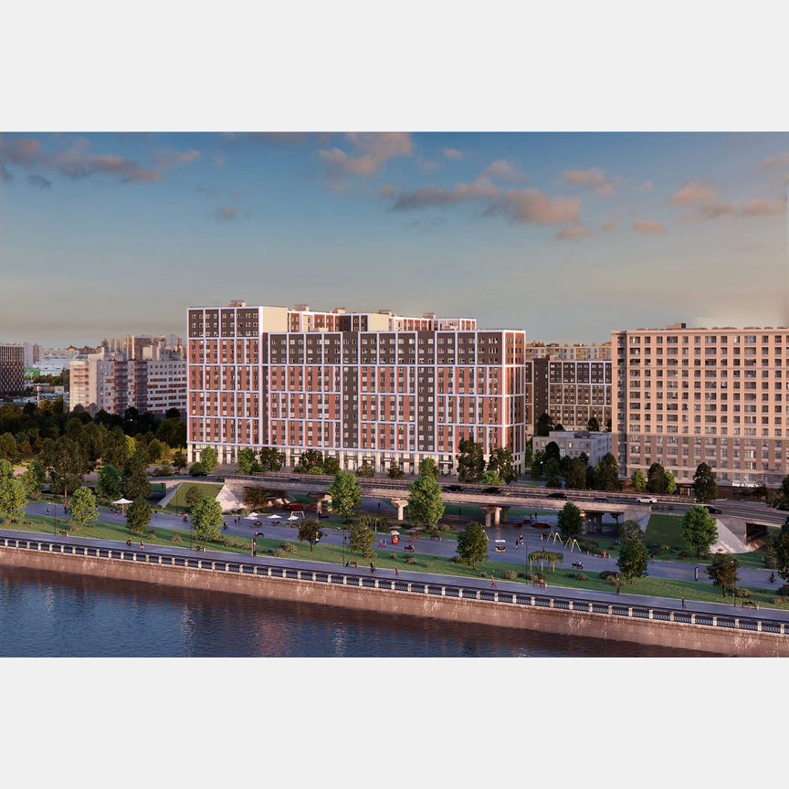 2-к. апартаменты, 51,8 м², 4/11 эт.