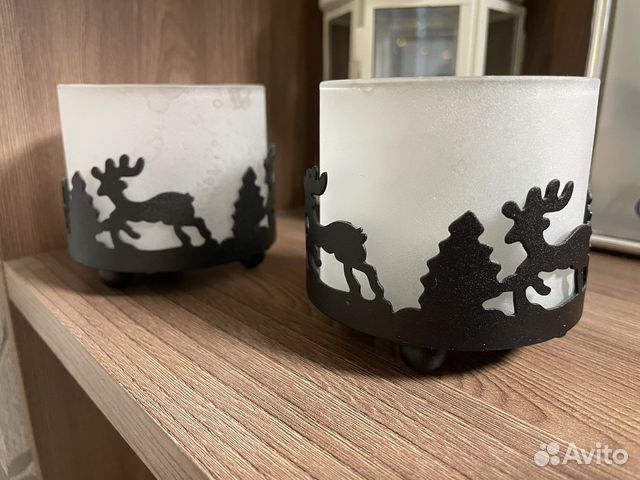 Новогодние подсвечники