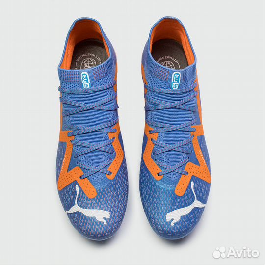Бутсы Puma Future Ultimate FG Blue Orange