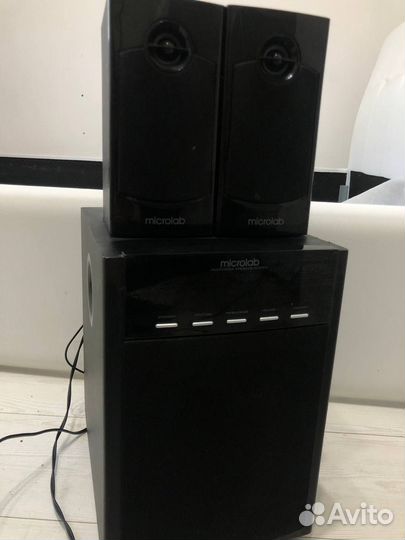 Сабвуфер microlab x16 колонки