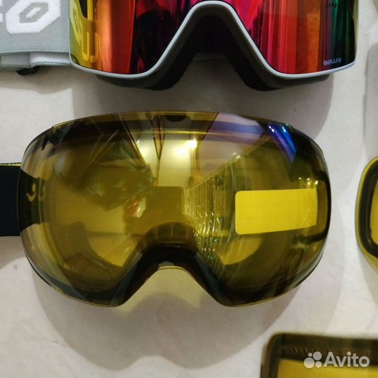 Горнолыжная маска. На магнитах. Полный комплект