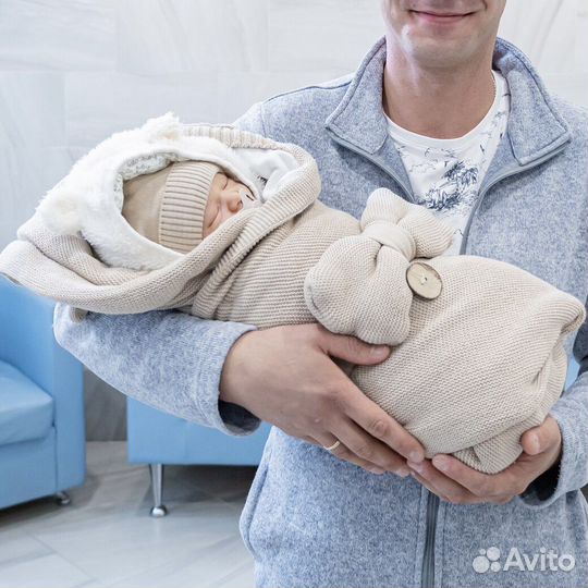 Конверт одеяло на выписку