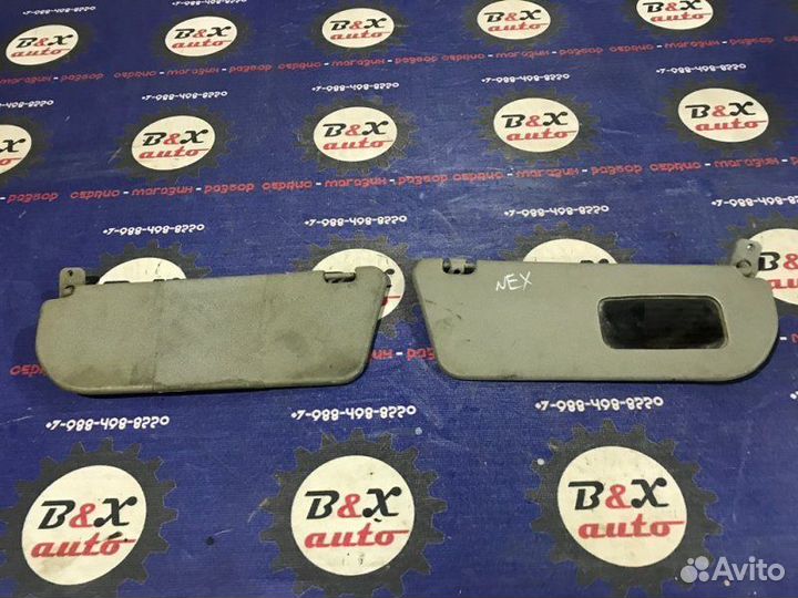 Козырек солнцезащитный Daewoo Nexia