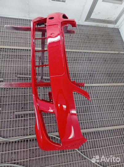 Бампер передний Шкода Фабия в цвет