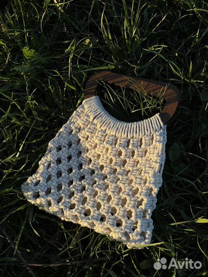 Сумка макраме