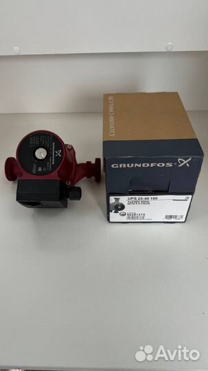 Насос циркуляционный Grundfos UPS 25-40 180 с гайк