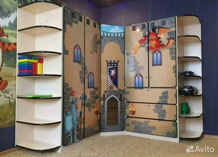 Шкаф детский на заказ по вашим размерам