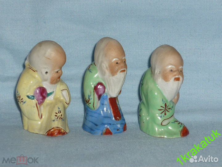 Миниатюры китайцы Звездные старцы Старый китай