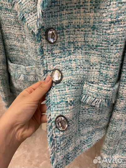 Твидовый жакет46-48