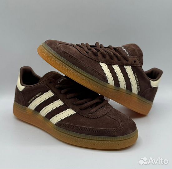 Кеды handball spezial sporty & rich brown