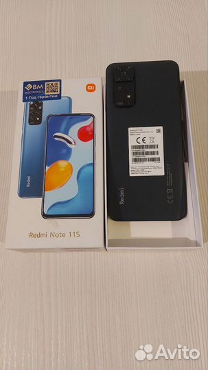 Xiaomi Redmi Note 11S, 6/128 ГБ