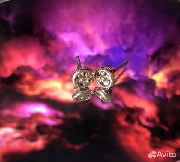 Серьги серебро 925