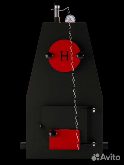 Твердотопливный котёл 65 квт