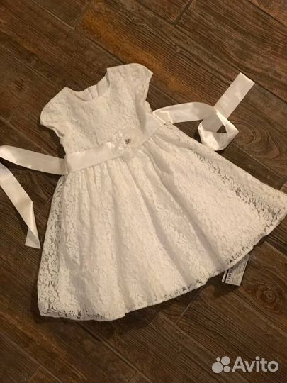Платье для девочки праздничное 74 80 92 110