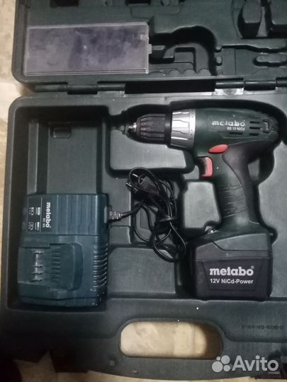 Шуруповерт metabo