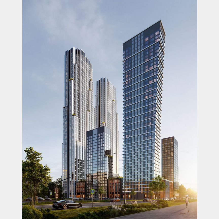 2-к. квартира, 70,9 м², 6/59 эт.