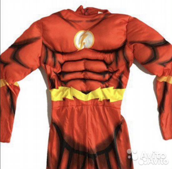 Карнавальный костюм супергероя Флэш Flash