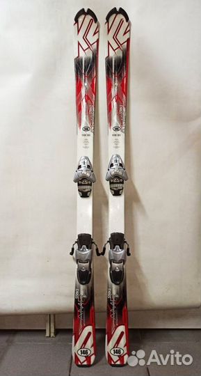 Горные лыжи 146 с ботинками 38-39