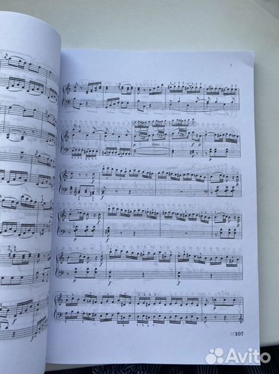 Ноты сонаты Бетховен, Моцарт