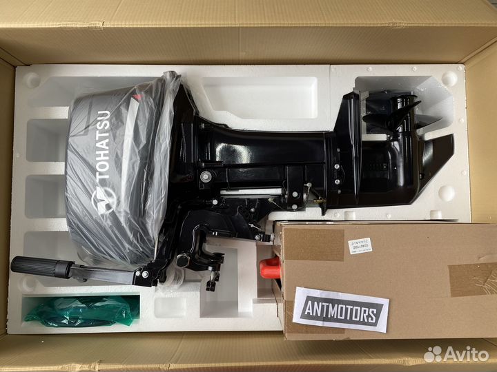 Новый лодочный мотор Tohatsu M9.9D2S (M15D2S)