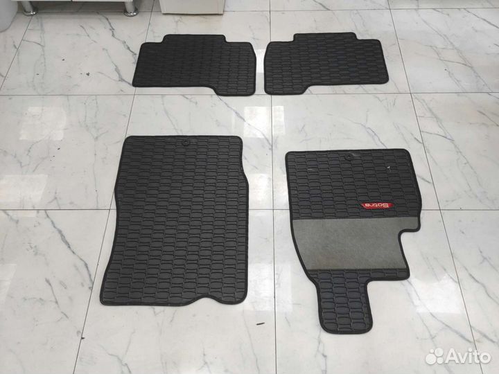 Коврики салона резиновые Audi Sotra