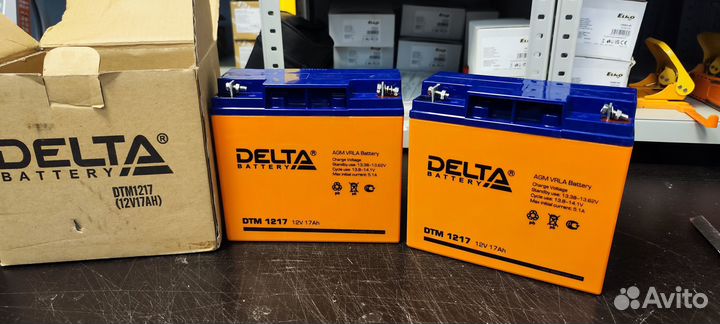 Аккумуляторная батарея delta Battery DTM 1217 12В