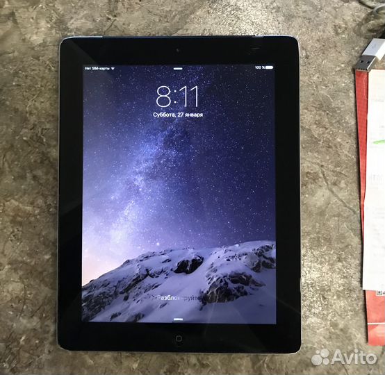 Apple iPad Wi-Fi Cellular 32GB (A1430) На Запчасти